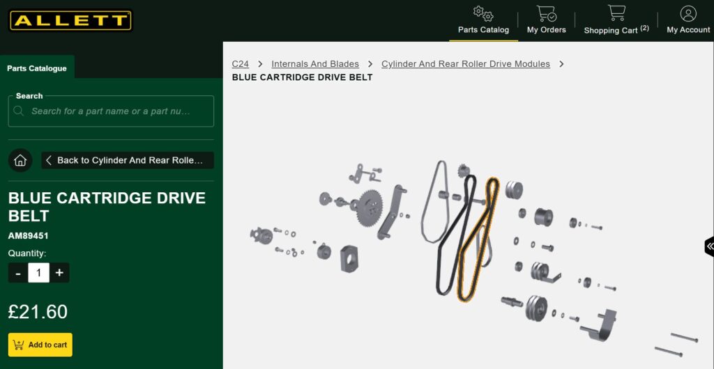 Reel Drive Belts